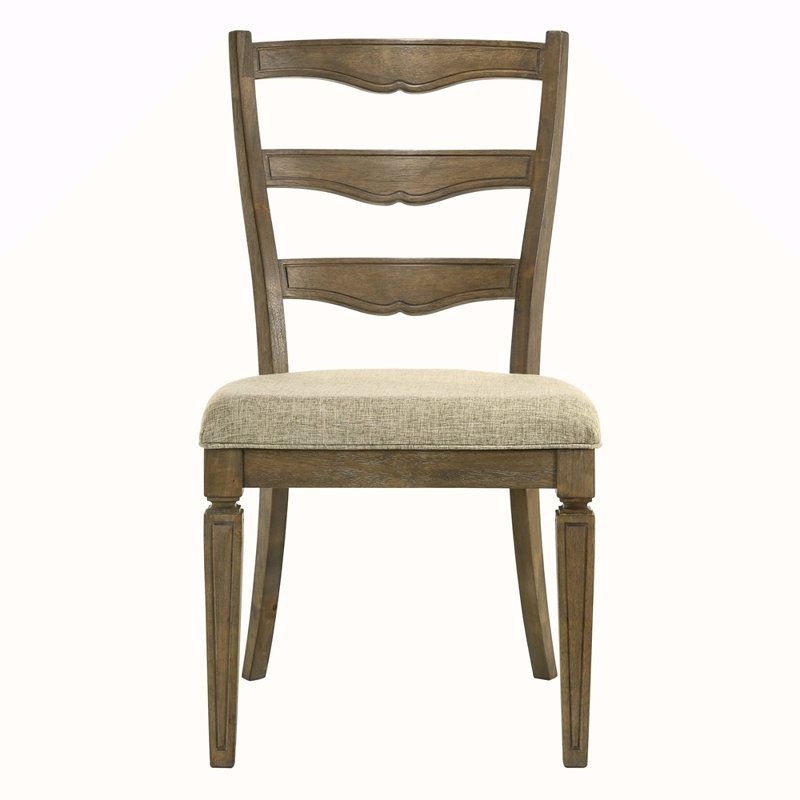 Chaise d'appoint avec dossier échelle