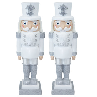 Statue de casse-noisette argent Sterling Sterling - H 37 po