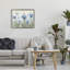 Cadre flottant bleu Blueflowers Meadow, design par Lanie Loreth-1967140632-1967140635
