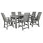 Ensemble de salle à manger rectangulaire pour 6 personnes Midwest-2049033521-2020689973