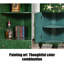 Armoire de coin American Country