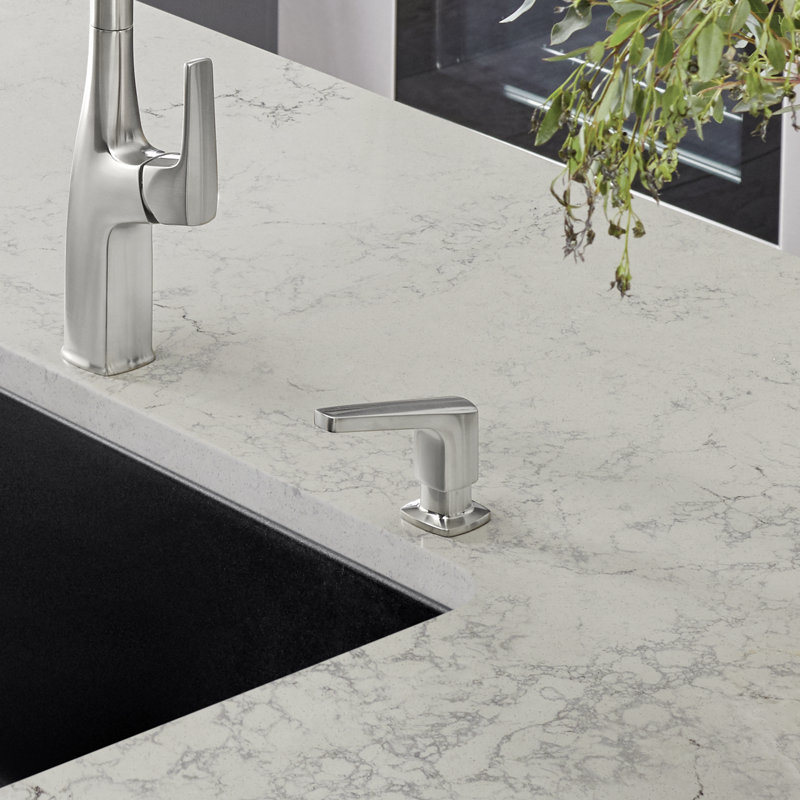 Rivana Soap Dispenser - PVD Steel, Stainless