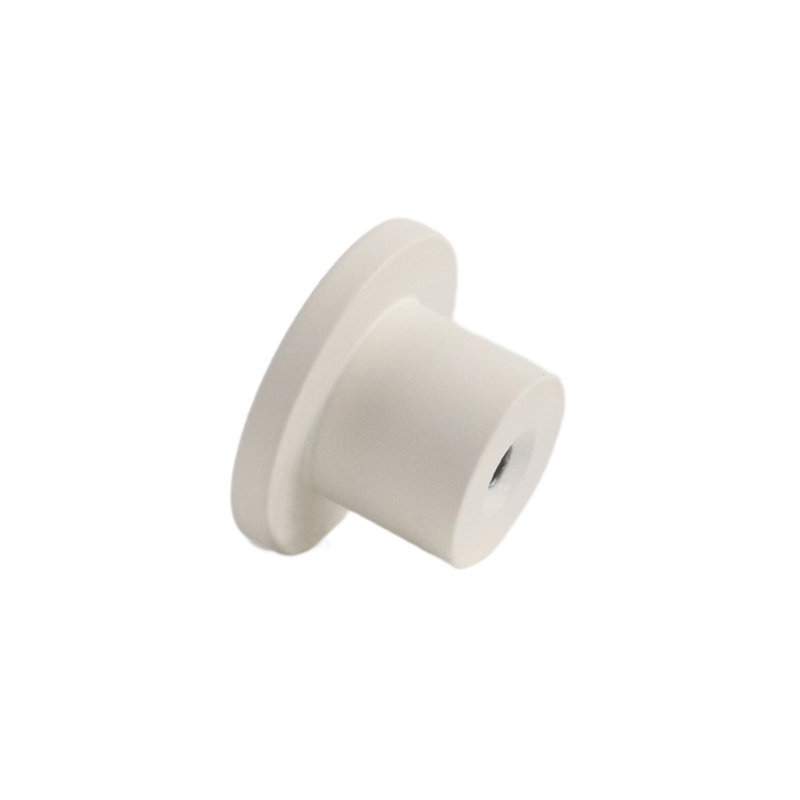 1" Diameter Circle Knob, Snow (White)