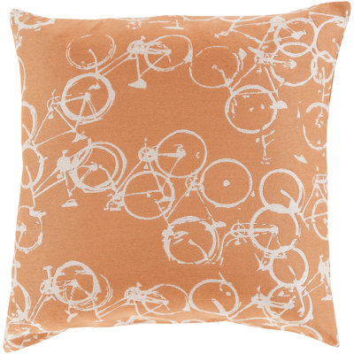 Pedal Power Throw Pillow