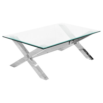 Cross Legs Coffee Table