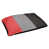 Rouge / gris mat / noir sélectionné