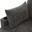 Canapé modulaire de 109,9 po Canapé-lit polyvalent Canapé-lit Canapé-lit en forme de U avec grand espace de rangement, deux porte-gobelets et ports de chargement pour le salon