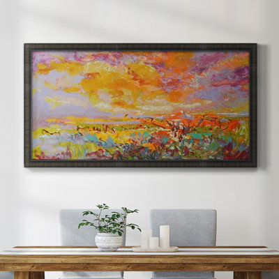 Radiance souvenir - peinture sur toile à cadre unique