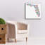 "Epic Graffiti" Florida Map "par Molly Mattin, art mural sur toile, 26 po x 26 po