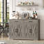 Buffet 4 portes avec tiroirs Daryosh-16410905