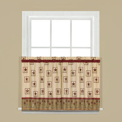 Lifes Treasures Tailored Cafe Curtain