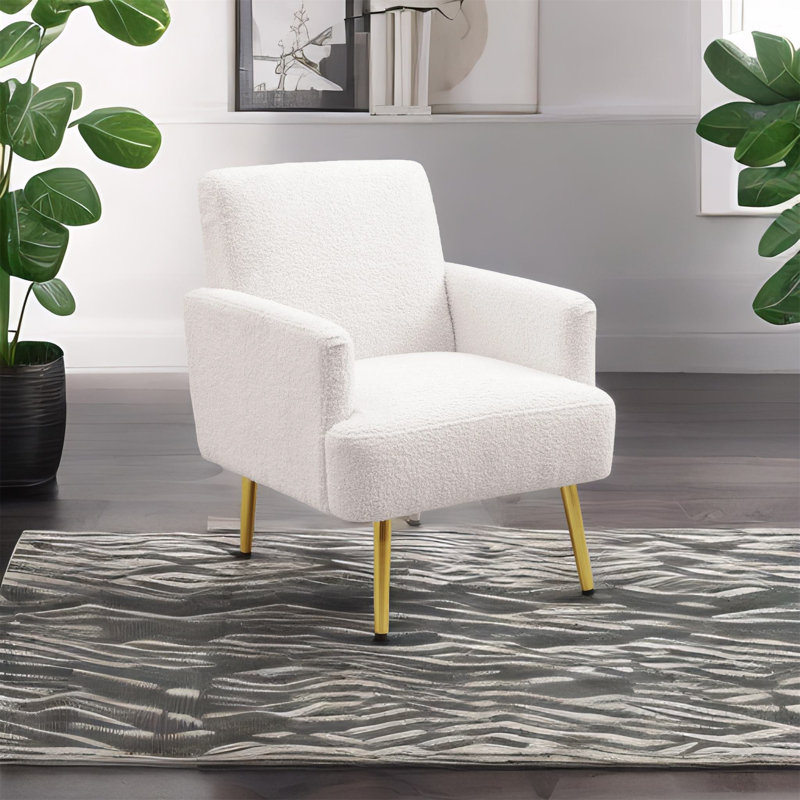 Fauteuil de 25,5 po Mareen, Beige
