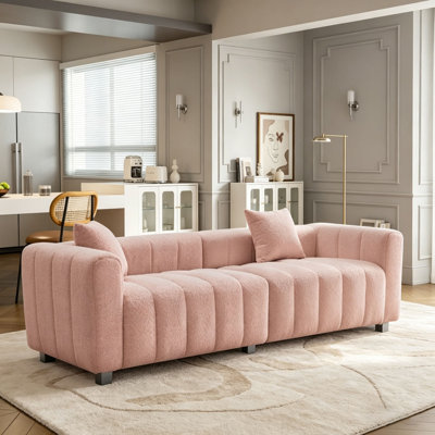 83.46'' Premium Velvet Sofa