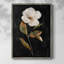 «Botanical on Black Wash I», reproduction encadrée - bois massif 49987-1924417609