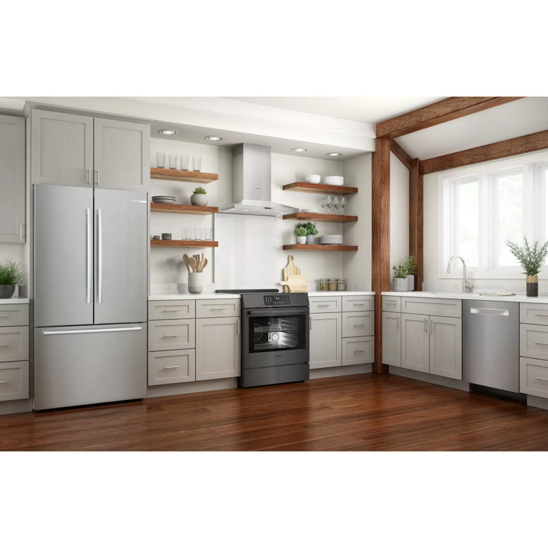 800 Series 31.5" Slide-In Electric Range, Black