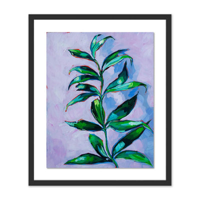 Leafy Vine Painting by Sari Shryack