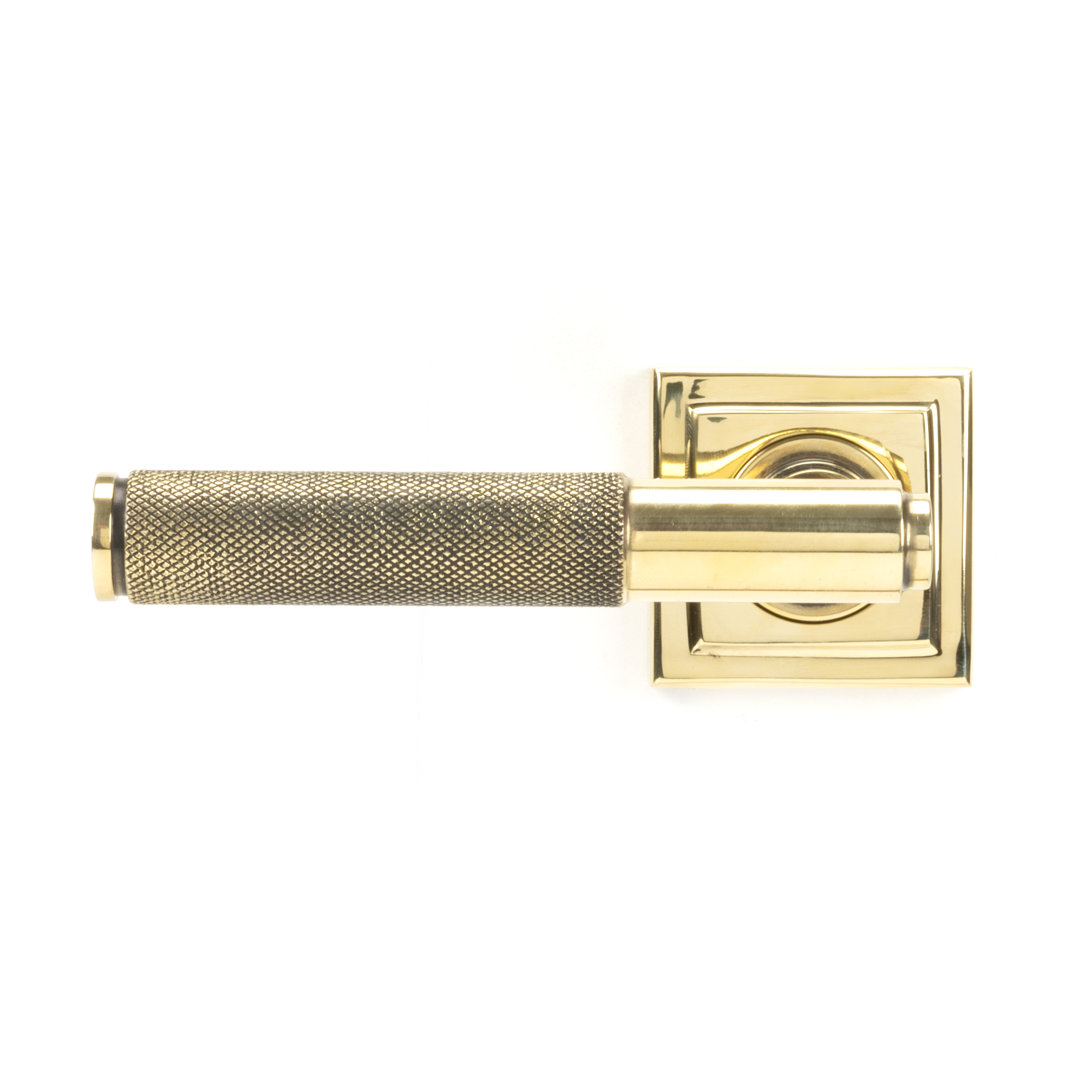 Brompton Lever on Rose Set (Square) - Unsprung