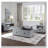 Dove Grey Storage End Table