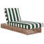 Gillian Steel and Rope Chaise Lounger-274022112