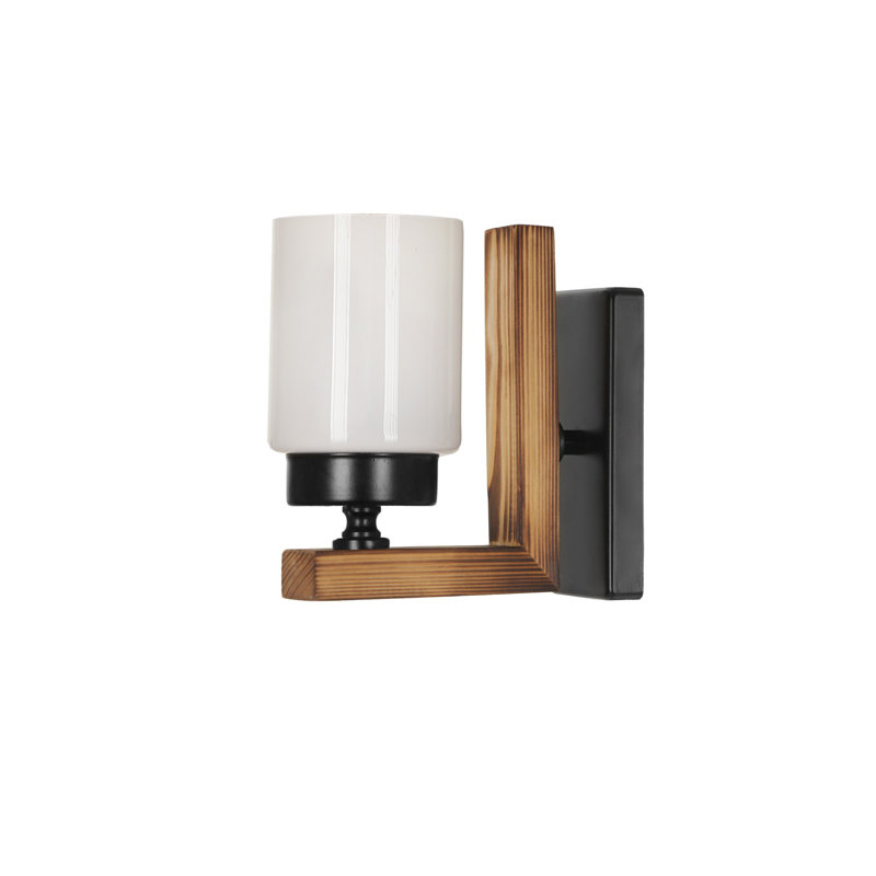Daleth 1 - Light Swing Arm, White, Brown