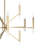Sunjai 12 Light 3-Tier Sputnik Modern Linear Chandelier-73606506