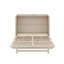 Lit escamotable double avec grand tiroir et ports USB-1538578682