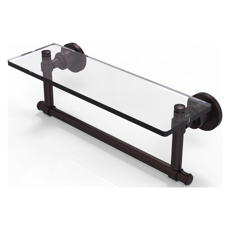 Tablette murale Arviso, H 8 po x l 16 po, Bronze antique