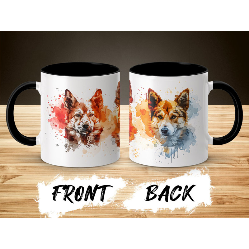 Ceramic Coffee Mug, 2, Black