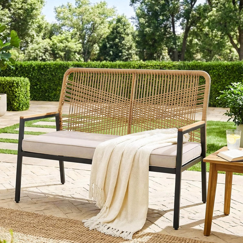 Outdoor Lounge Chair, Beige