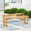 Ensemble de 2 bancs Nestor, naturel