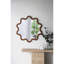 Miroir mural 30,78 "x 30,33" avec cadre en bois peu commun, salon, chambre à coucher, hall d'entrée 31,2 "style extraordinaire, élévateur