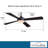 52" Aluma 4 - Blade LED Standard Ceiling Fan with Wall Control and Light Kit Included-52495321