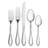 Pfaltzgraff American Bead 53-Piece Stainless Steel Flatware Set with Steak Knives & Hostess Set, Service for 8