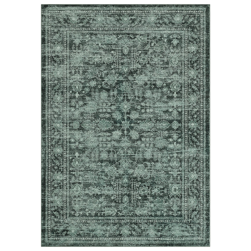 Area Rug Washable Rugs Area Rugs for Living Room Non Slip Area Rug for Bedroom Farmhouse Stain Resistant Carpet for Office Dining Room Classroom