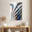 Abstrait chrome liquide Avery-108505776