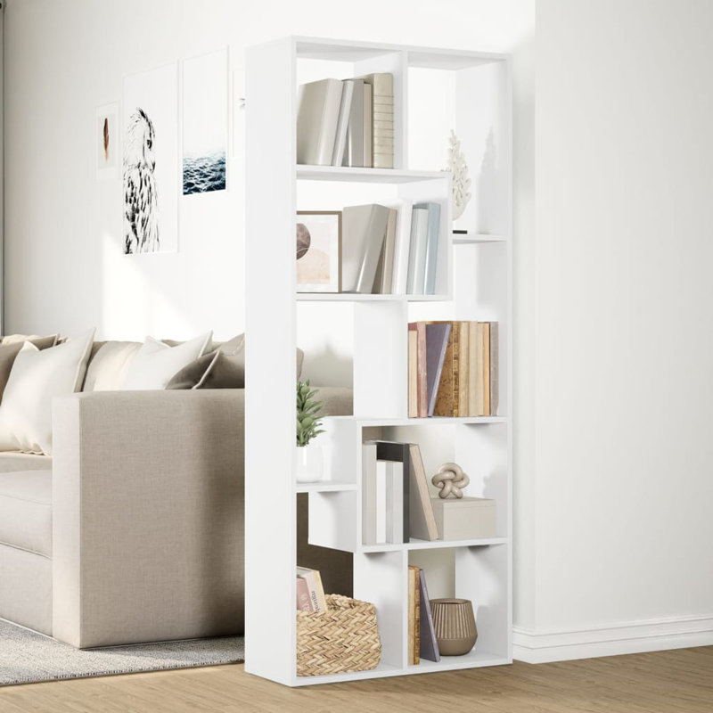 Parkerville 161.5cm H x 67cm W Bookcase, White