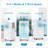 8000 Btu Portable Air Conditioner With 3-in-1 Cooling, Dehumidifying, And Fanning Functions, Remote Control, 24-hour Timer, Sleep Mode, Adjustable Thermostat, Window Kit, And Energy-efficient Design