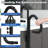 Domi Height Adjustable Hot Tub Two-Way Handrail