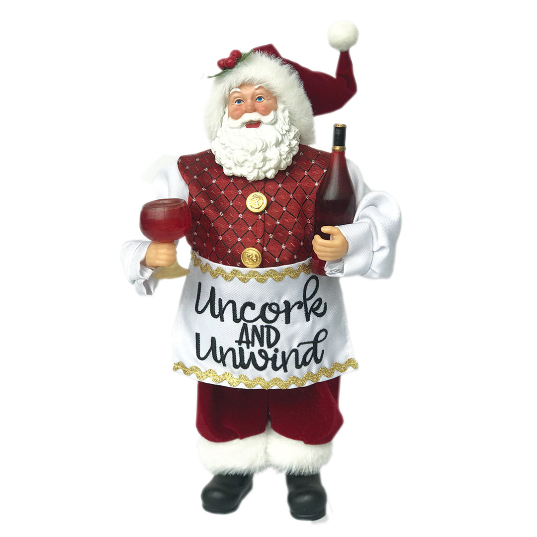 Uncork And Unwind Santa The Holiday Aisle®