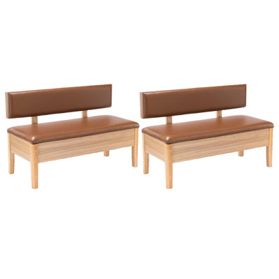 Banc de rangement pour restaurant