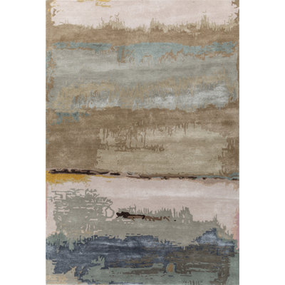 Bethanee Rectangle 125 cm x 185 cm Abstract Hand Tufted Area Rug