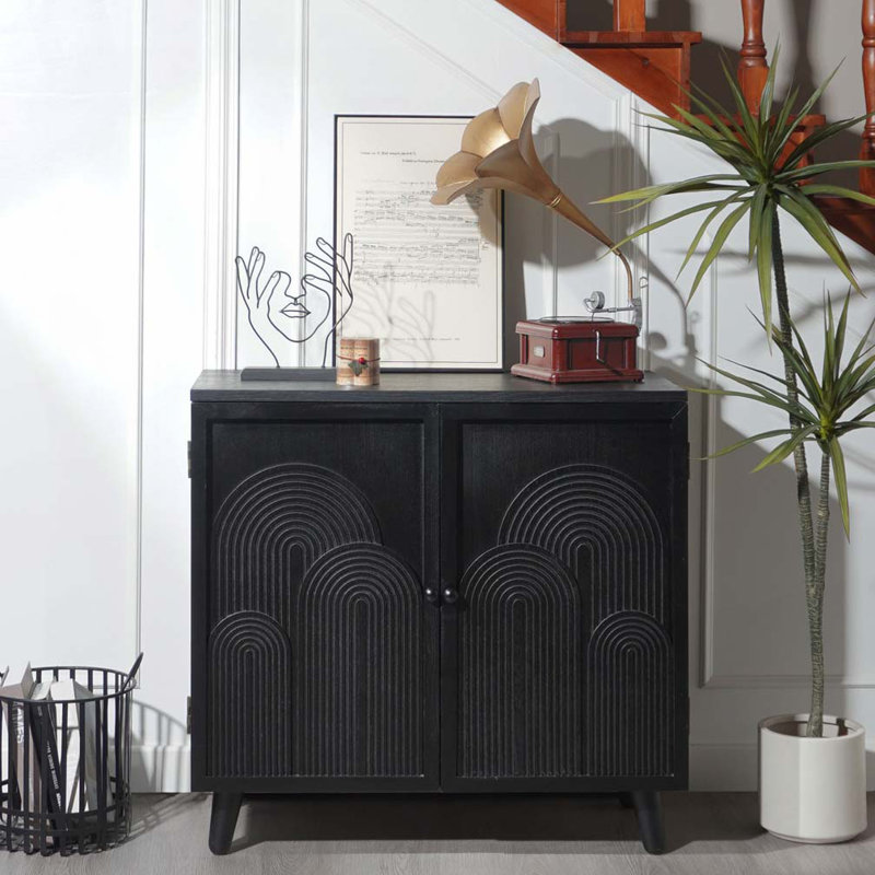 Wood Storage Cabinet