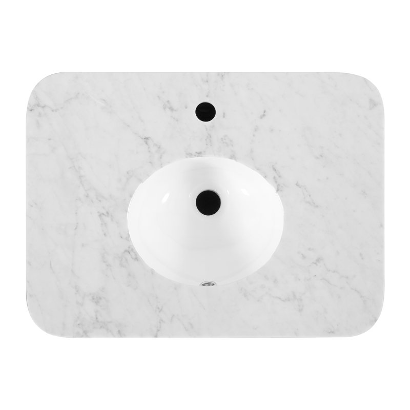 Kensington 24" Single Bathroom Vanity, Reeded Birch
