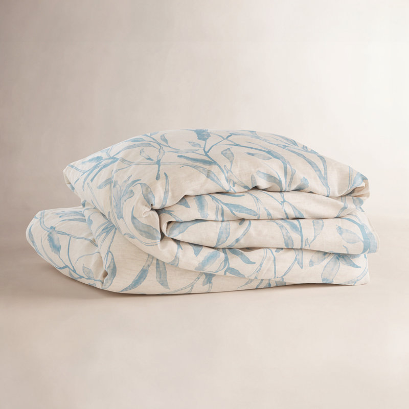 Margo Linen Duvet Cover, Full/Queen Duvet Cover