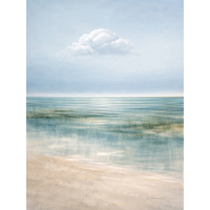 Art mural ivoire sur toile tendue à l'eau, L 16 po x H 24 po x P 1,5 po