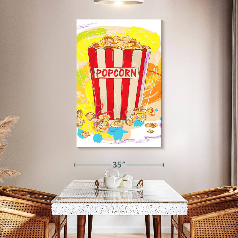 Yarlin Popcorn, 51" H x 34" W