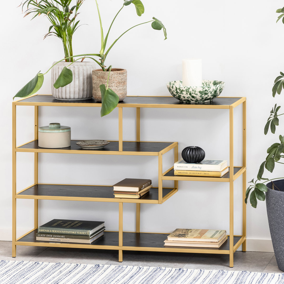 78cm H x 114cm W Metal Bookcase