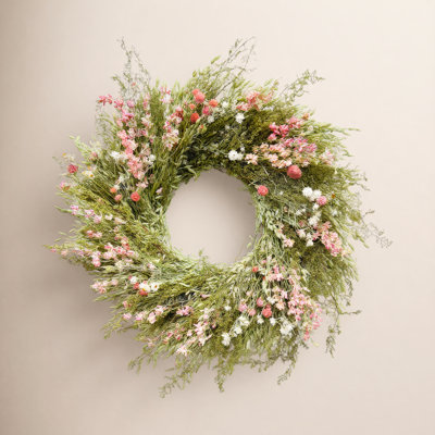 Handcrafted Larkspur Wreath