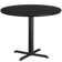 Carrus Round Laminate Dining Table Top with X-Shaped Base