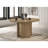 Dreydon Distressed Light Brown Round Dining Table